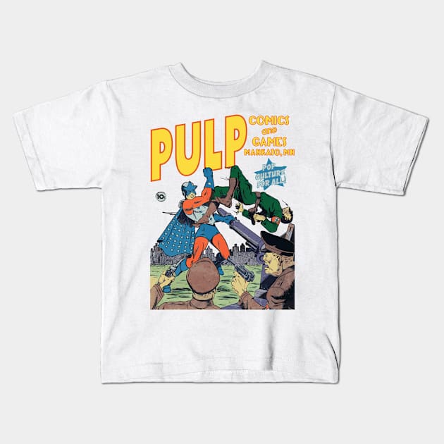 Courageous PULP Kids T-Shirt by PULP Comics and Games